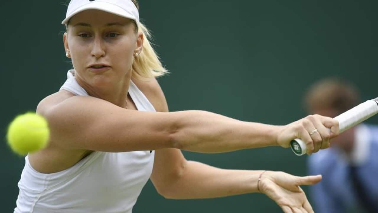Australian tennis player Daria Gavrilova