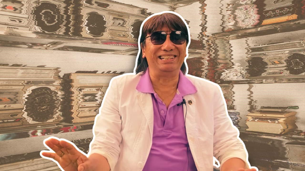 Veteran Nepali singer Lakhpa Sherpa.