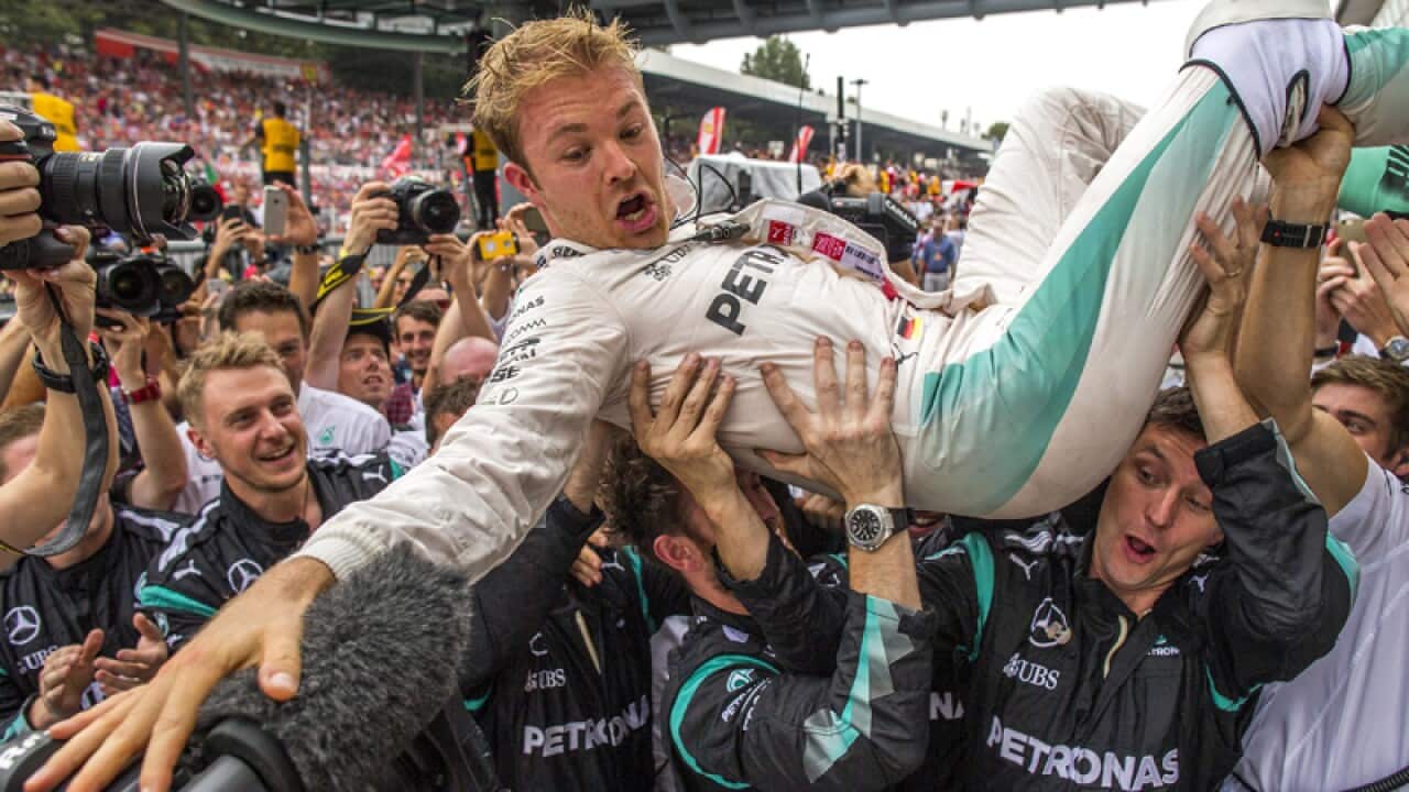 German Formula One driver Nico Rosberg of Mercedes