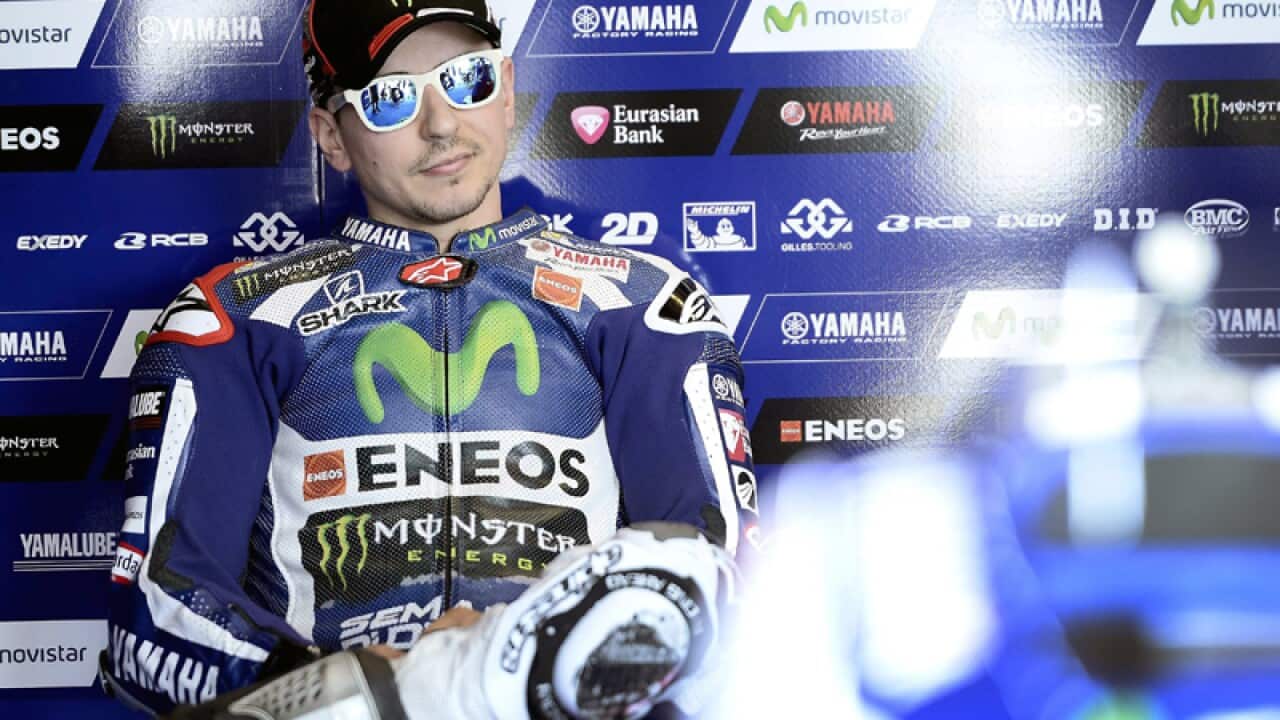Spanish MotoGP rider Jorge Lorenzo
