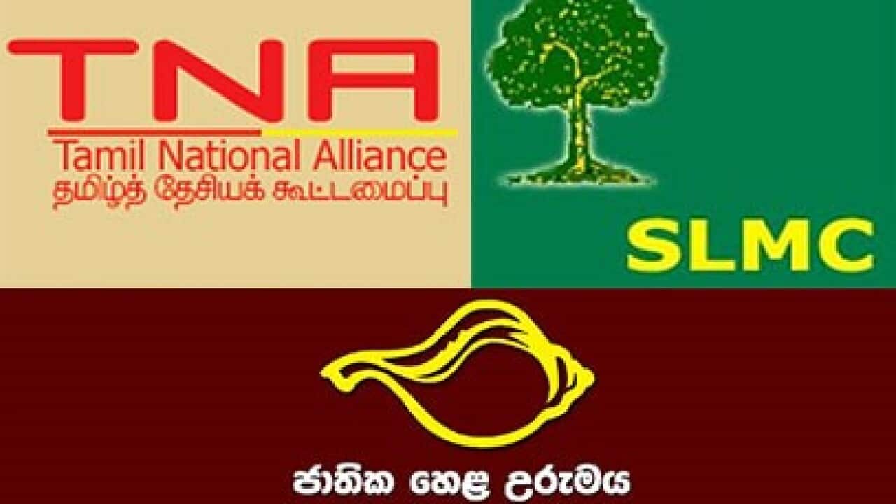 Ethnic based political parties in Sri Lanka