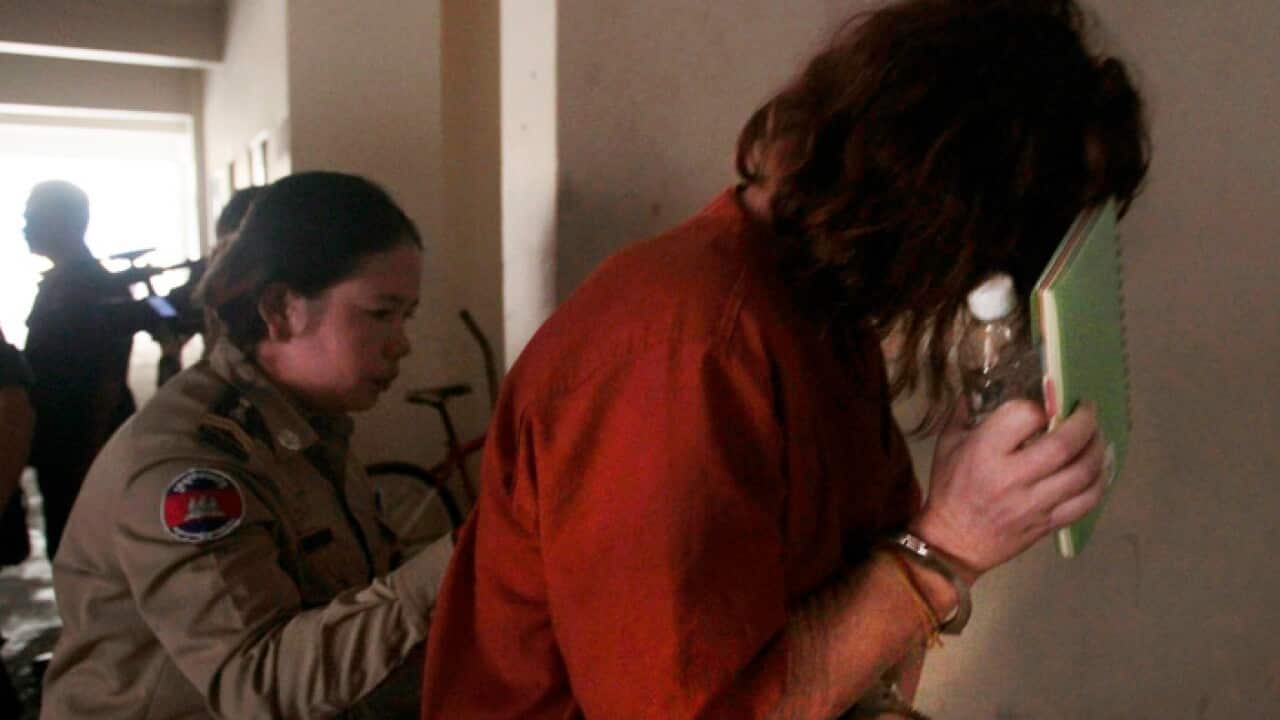 Tammy Davis-Charles entering court earlier in the year - AAP