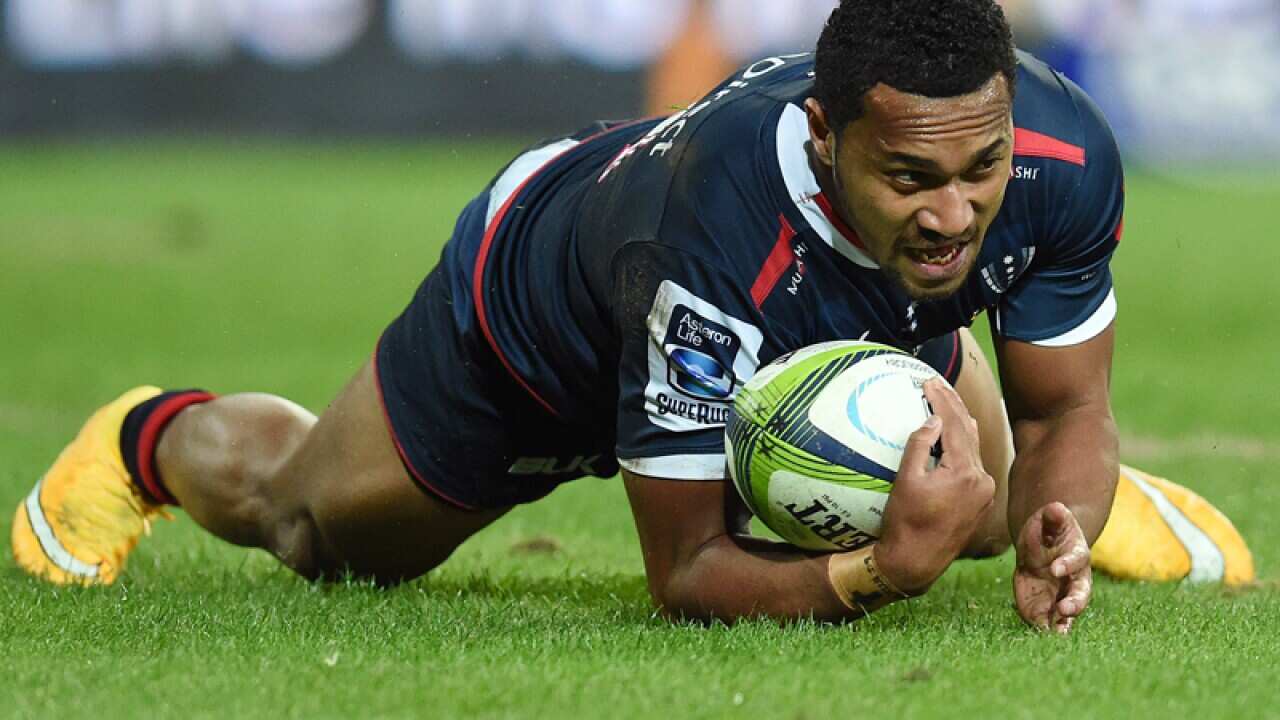 Sefanaia Naivalu of the Melbourne Rebels