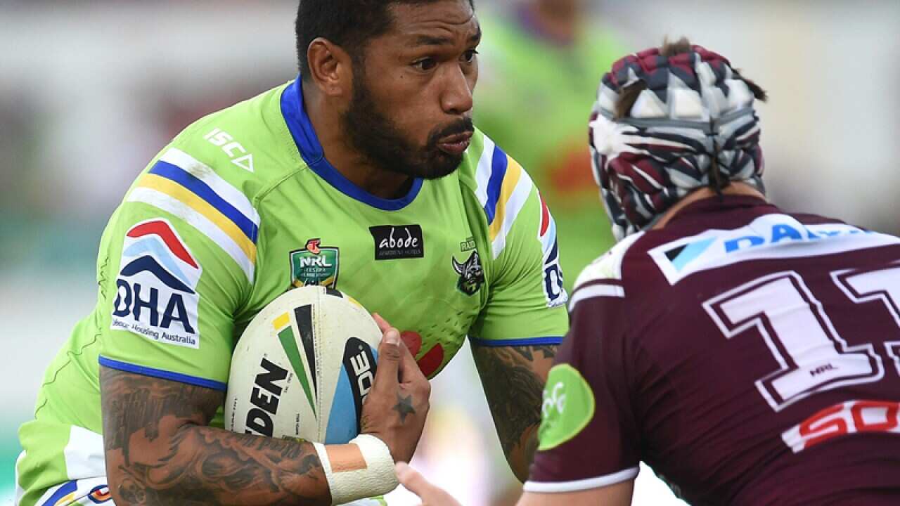 Canberra's Frank-Paul Nuuausala