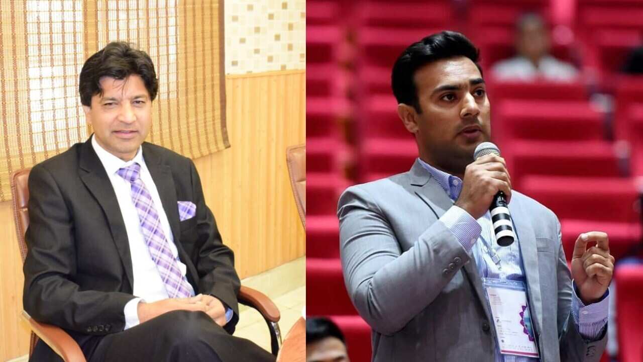 Dr. Muhammad Zeeshan (left), Dr. Naveed Noor (right) graduated from esteemed Australian universities..jpg