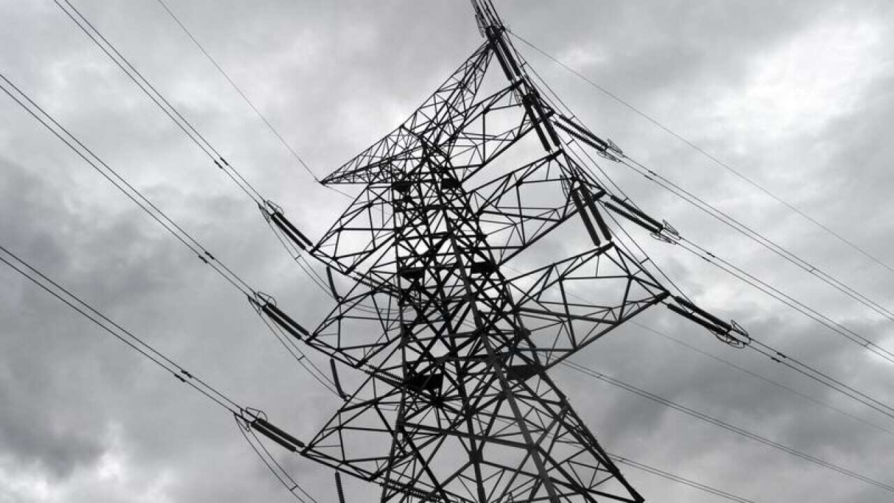 An electricity tower