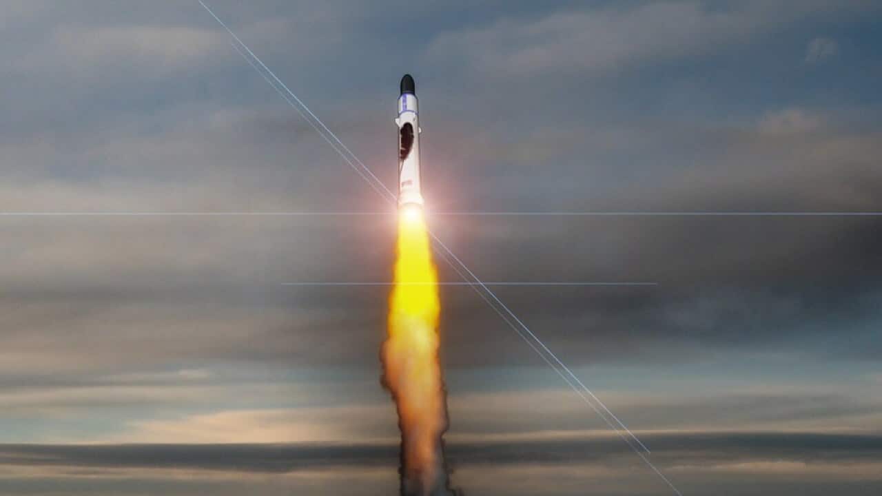 "Blue Origins New Glenn Launch" by Kevin M. Gill is licensed under CC BY 2.0