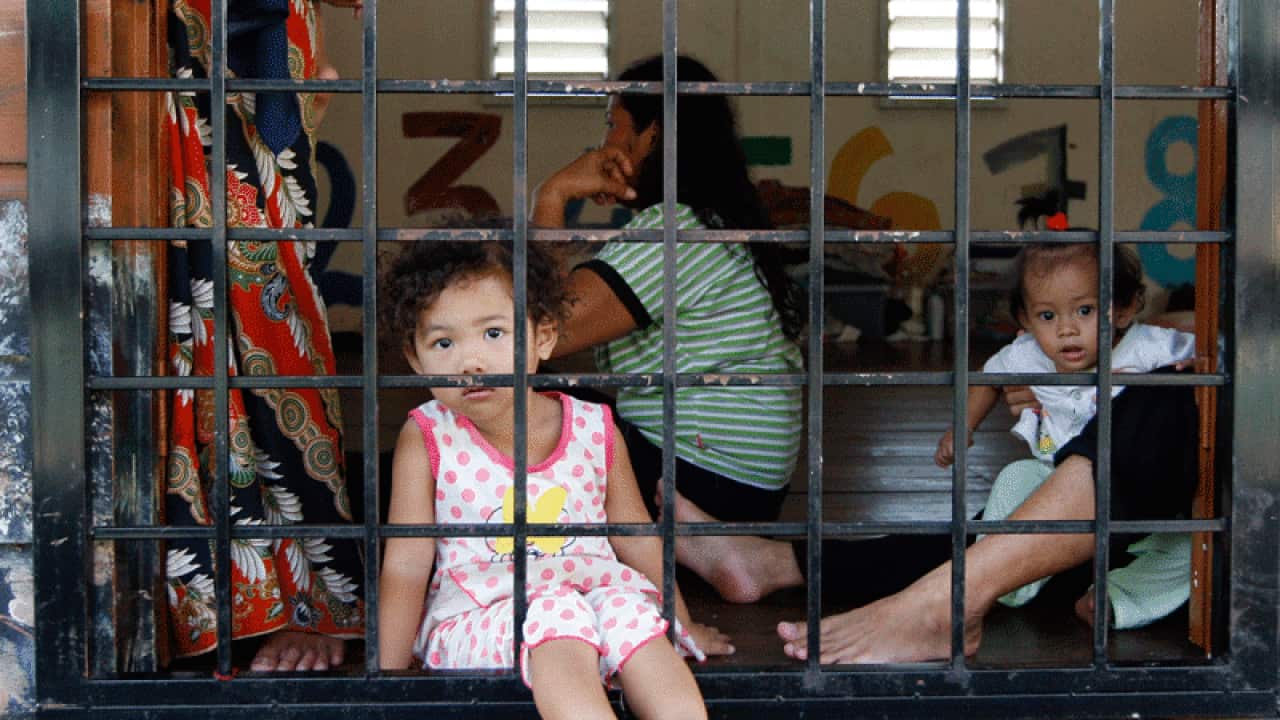 A plan to send parentless children to asylum seeker camps in Malaysia stirred emotions and debate. (AAP)