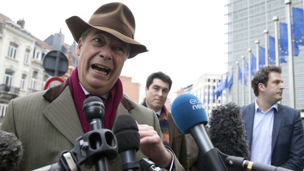 "Maybe, just maybe, we should have a second referendum on EU membership": Nigel Farage.