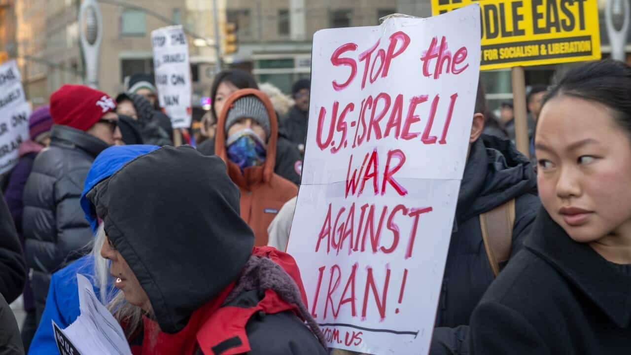NYC Protest After U.S. And Israel Attack Iran, New York, USA - 02 Mar 2026