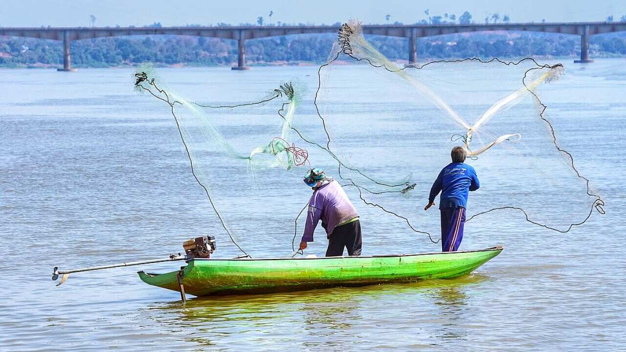 Mekong River fishing - Pixabay