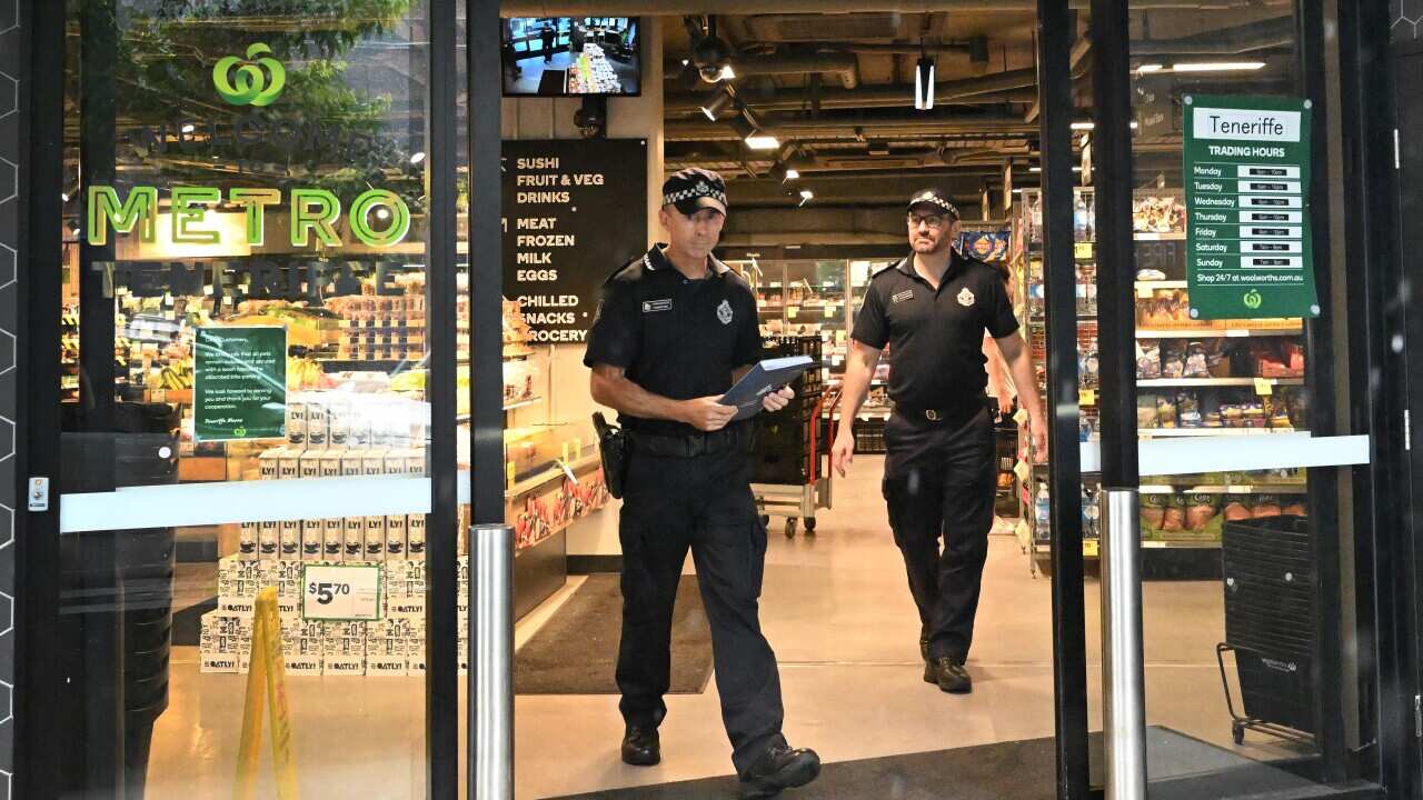 BRISBANE WOOLWORTHS VANDALISED