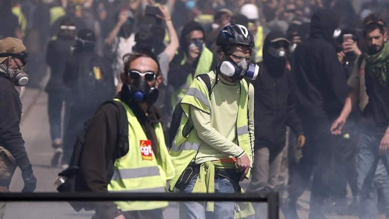 Yellow Vest protests in Toulouse