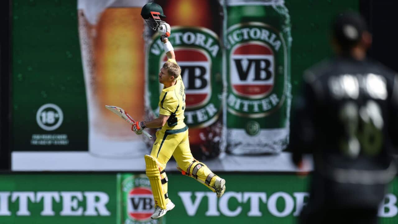 A One Day International between Australia and New Zealand at the MCG
