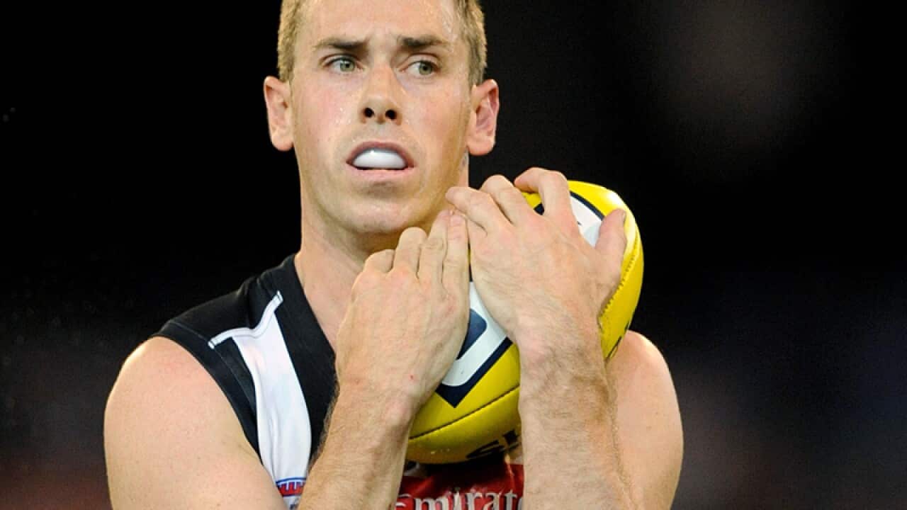 Collingwood AFL player Nick Maxwell