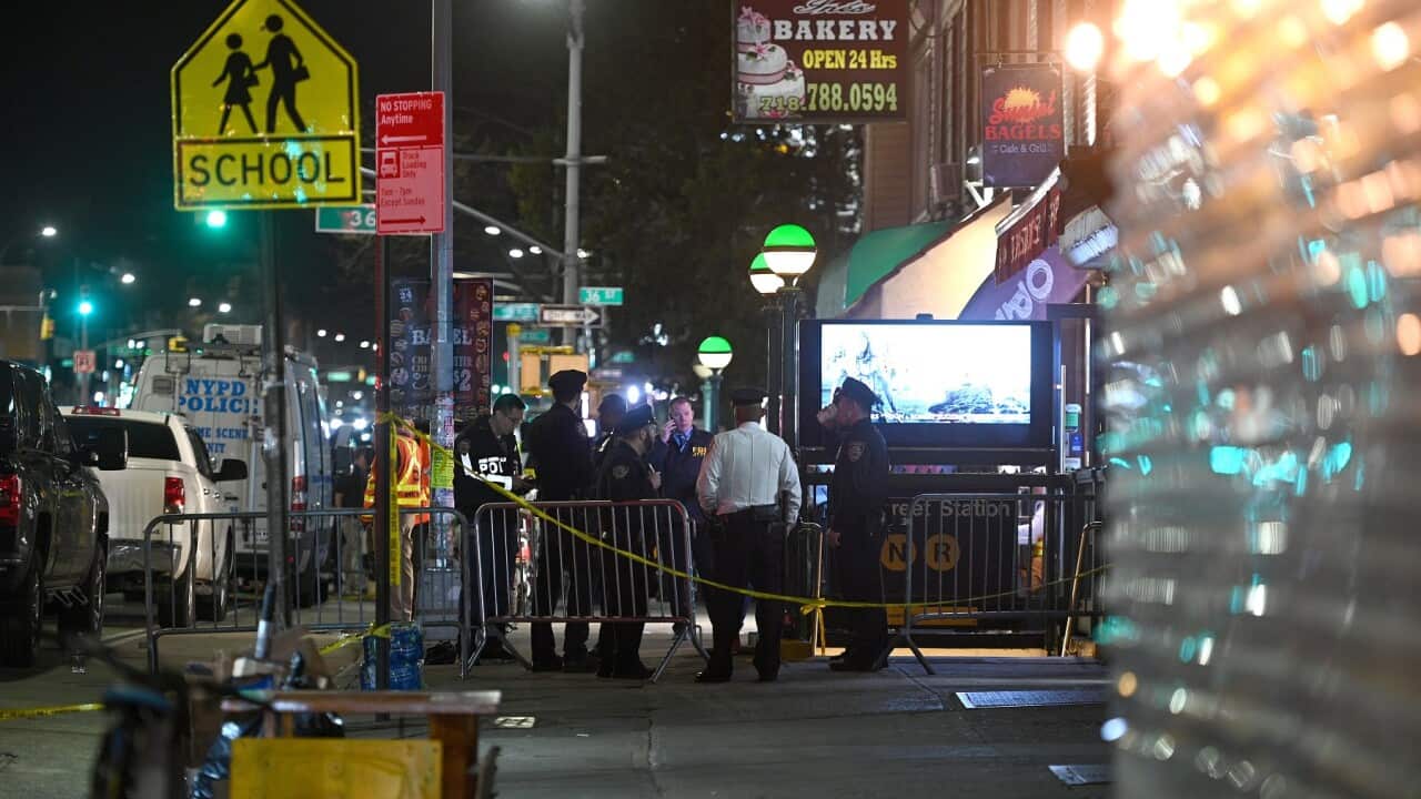 NY: Brooklyn Subway Shooting Scene