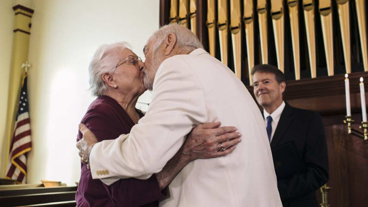 63 Years Between Kisses