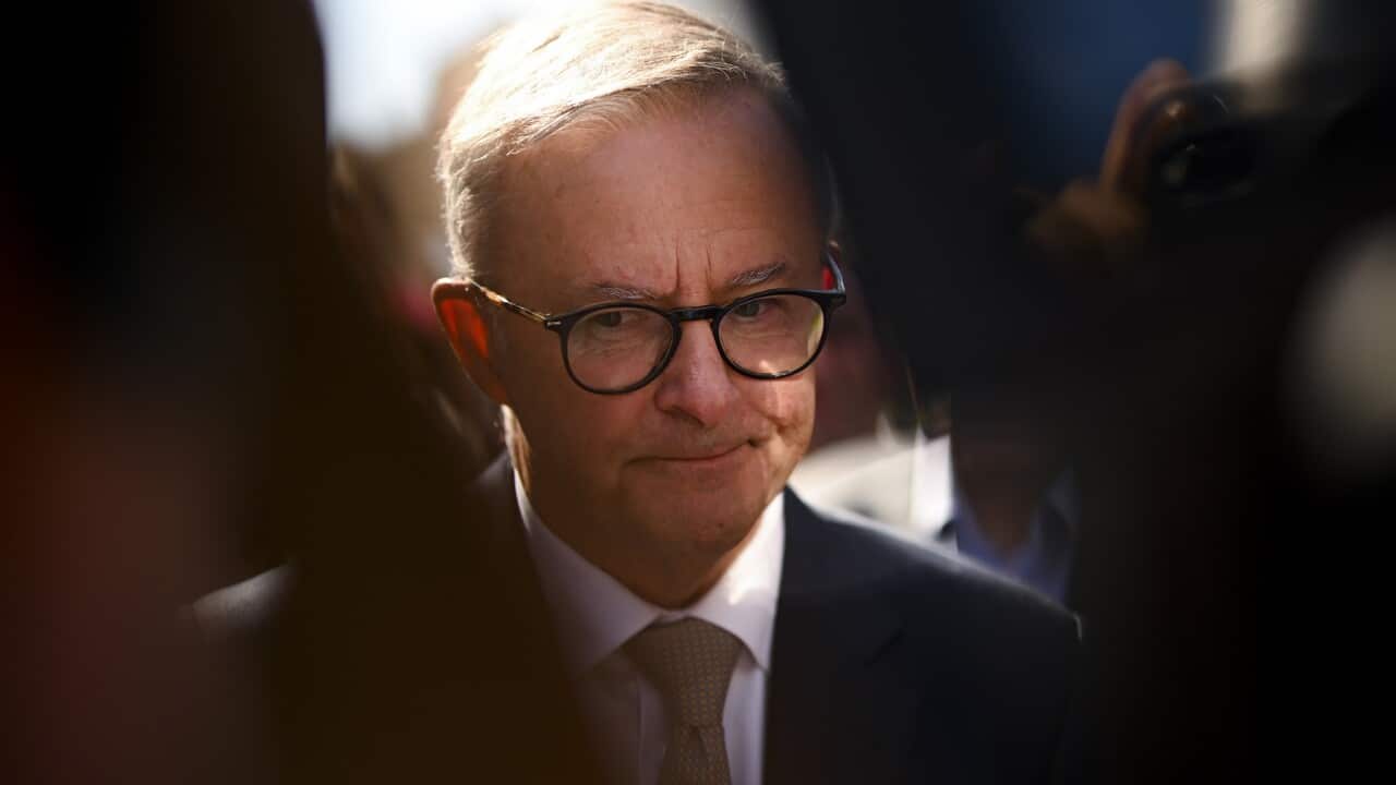 ELECTION22 ANTHONY ALBANESE ELECTION CAMPAIGN