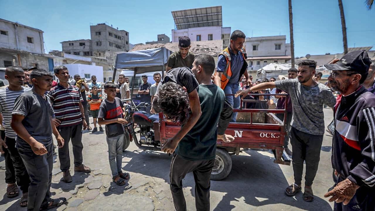 Israel Targets House in Gaza - Gaza City