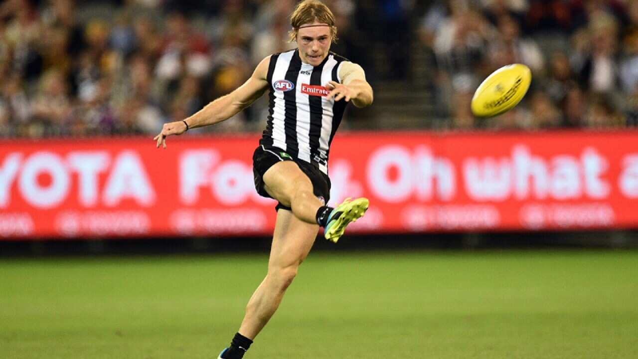 Collingwood Magpies player Ben Sinclair