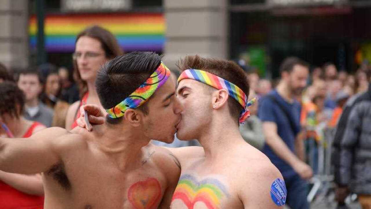 New York City’s annual Gay Pride Parade kicked off on June 28, 2015, two days after the United States Supreme Court affirmed same-sex marriage as a legal right in all 50 states.