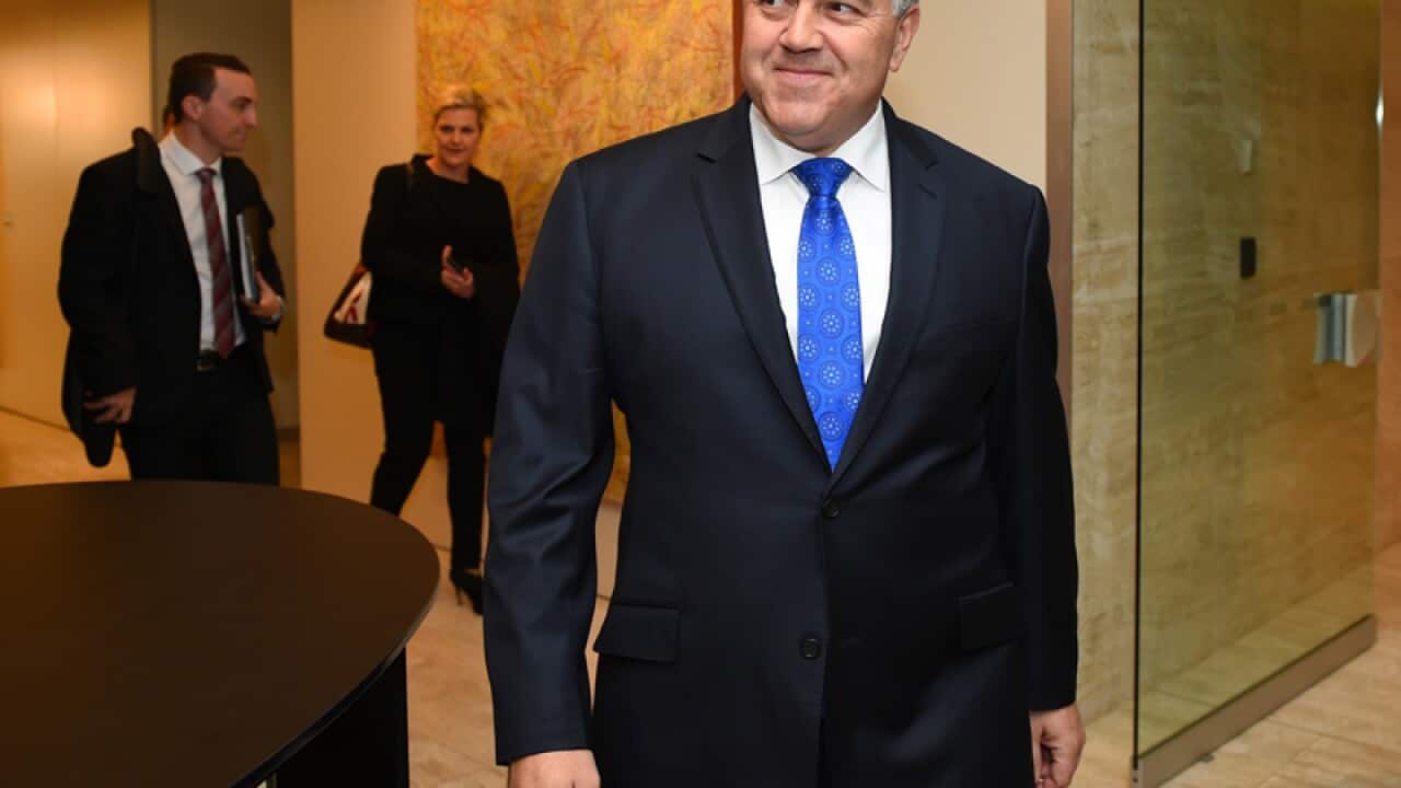 Federal Treasurer Joe Hockey in Sydney
