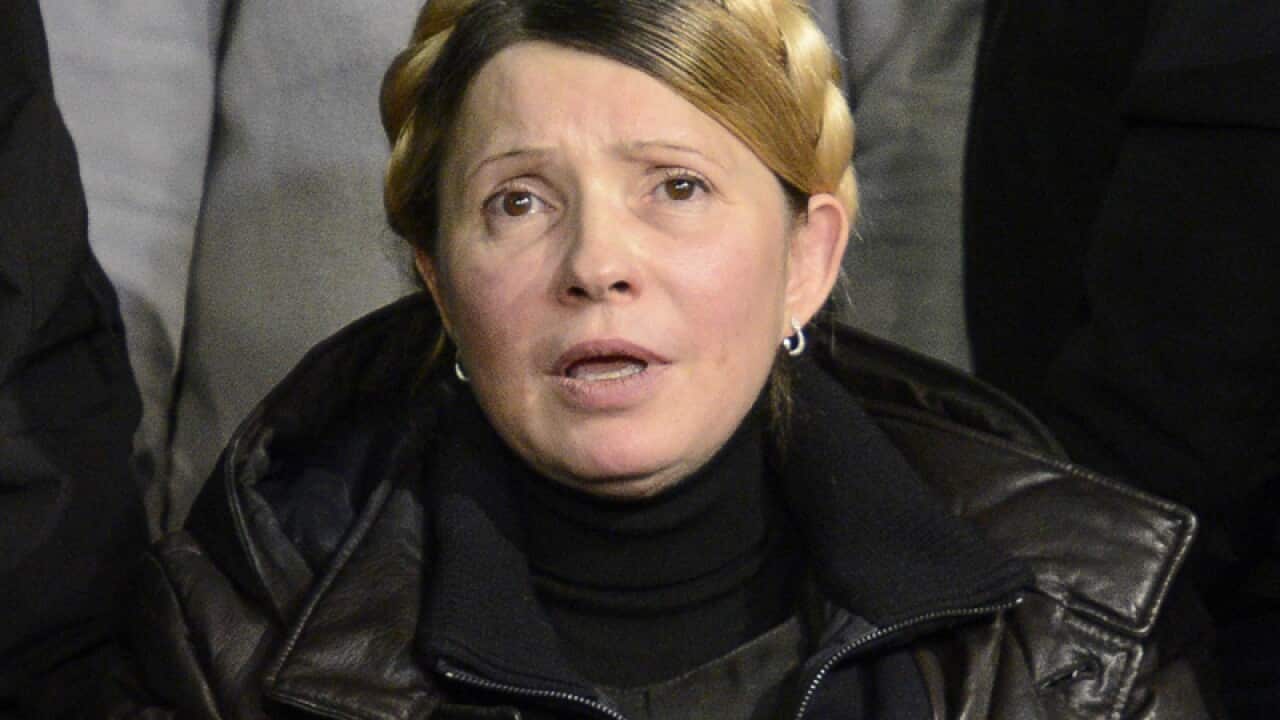Former Ukrainian prime minister Yulia Tymoshenko