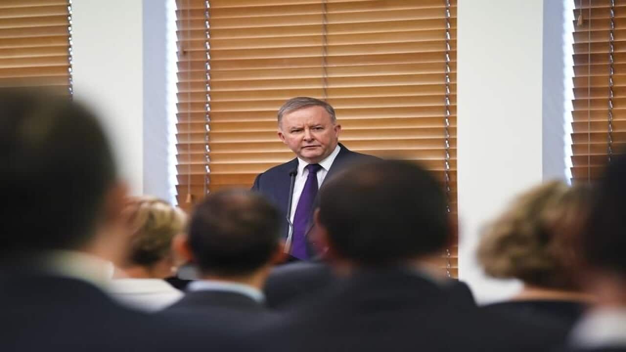 Australian Opposition Leader Anthony Albanese