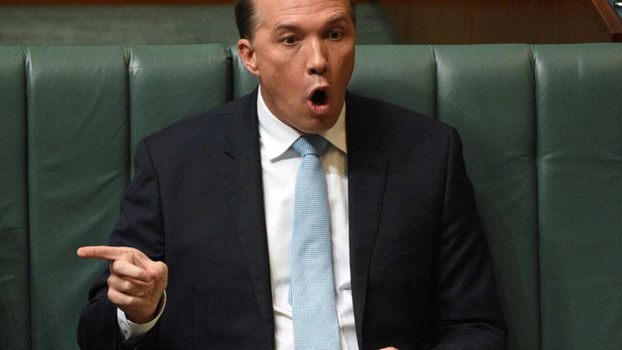 Federal Minister for Immigration Peter Dutton.
