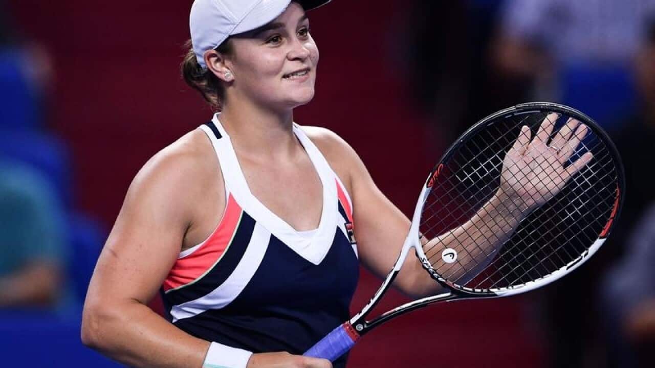 Ashleigh Barty of Australia