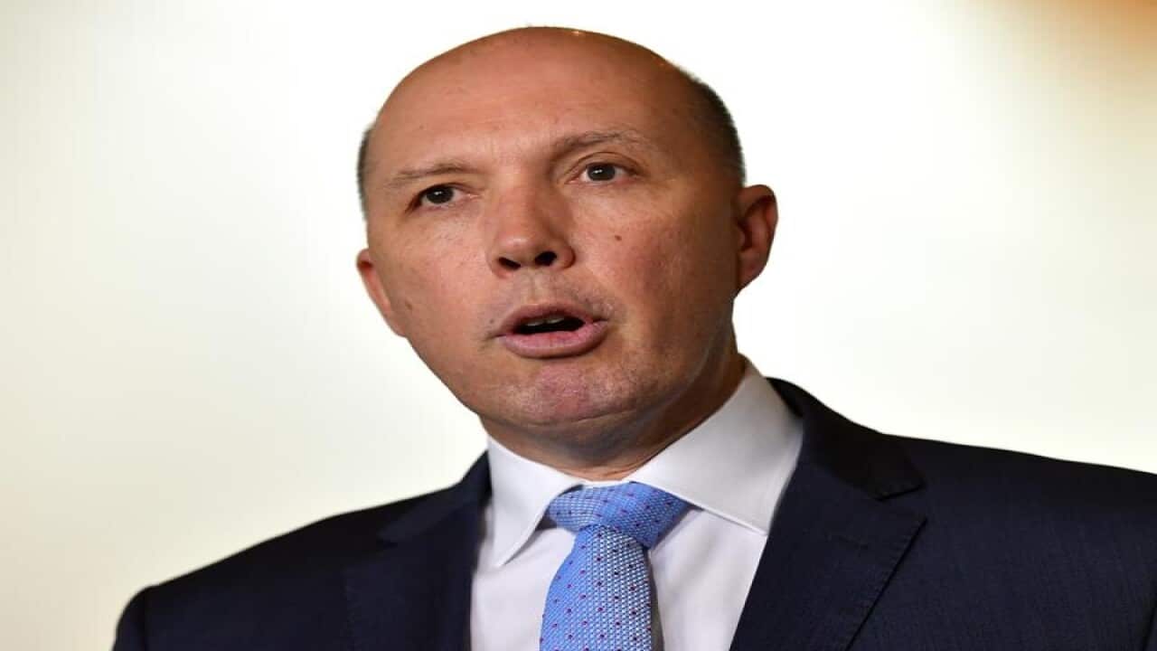 Minister for Immigration Peter Dutton.