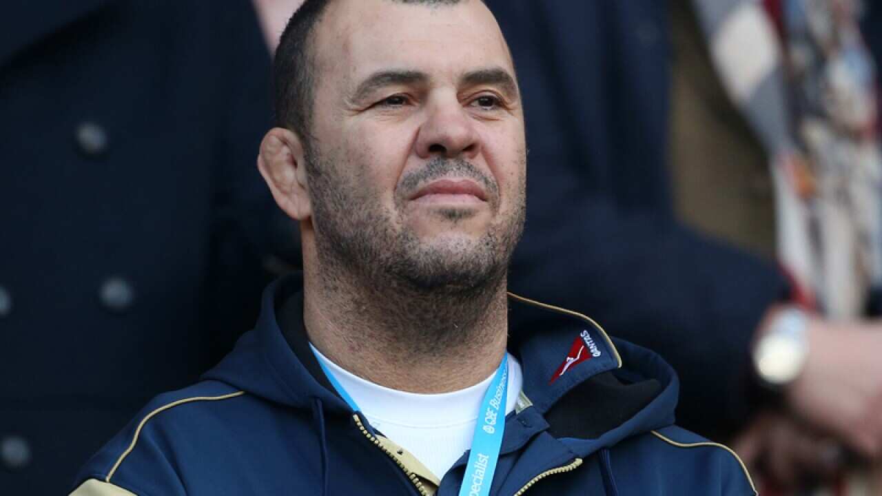 Australia head coach Michael Cheika.