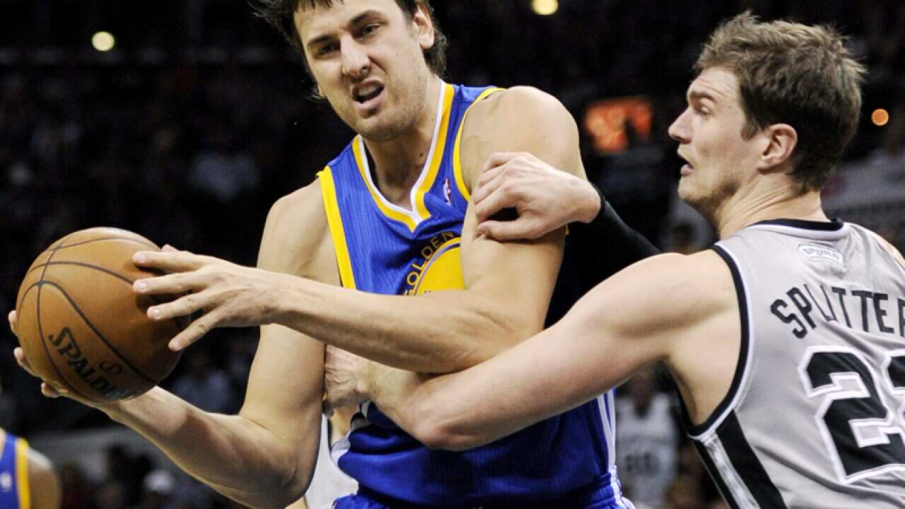 Golden State Warriors NBA player Andrew Bogut