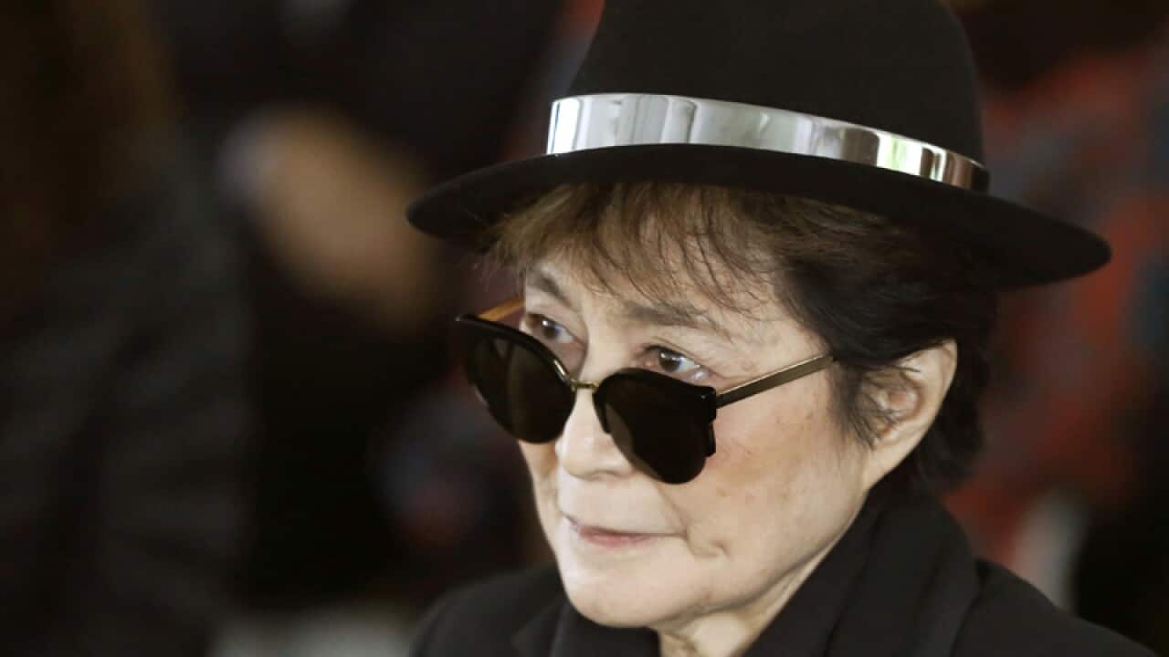 Artist Yoko Ono