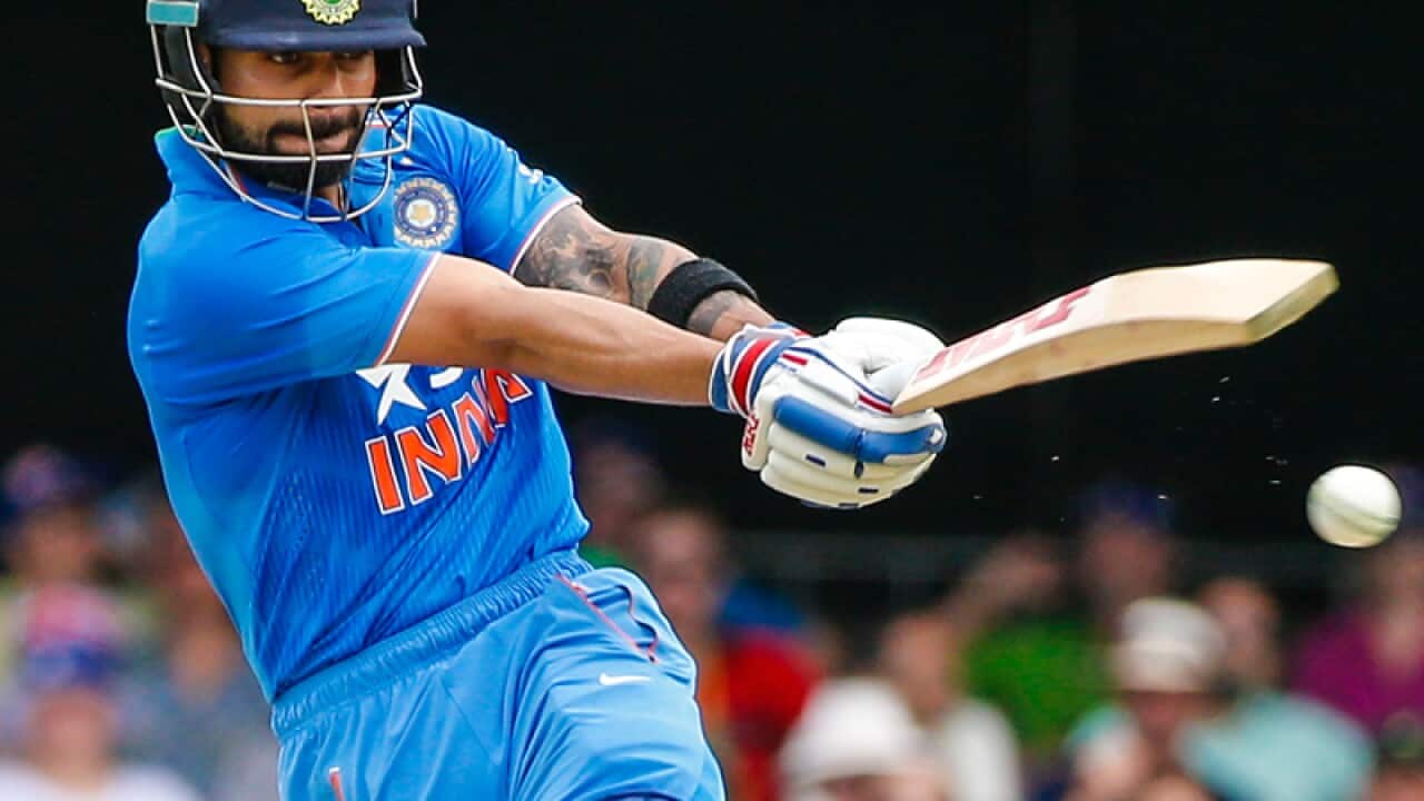 Virat Kohli of India