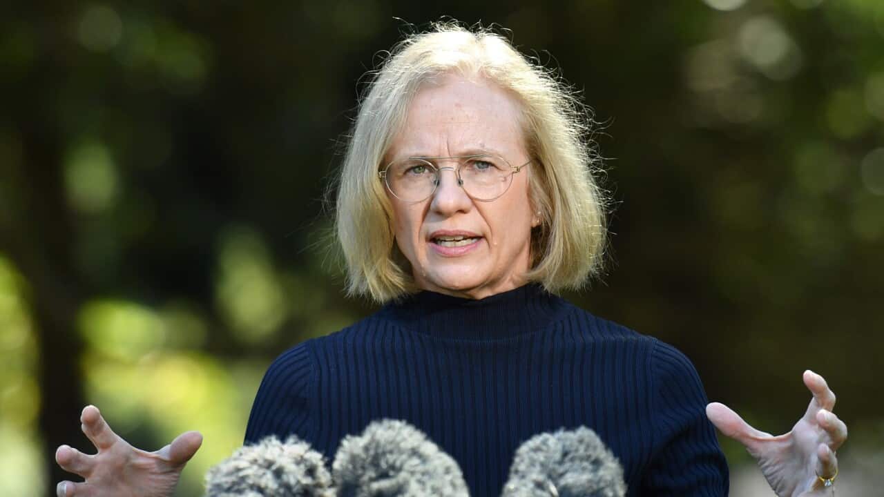 Queensland Chief Health Officer Dr Jeannette Young