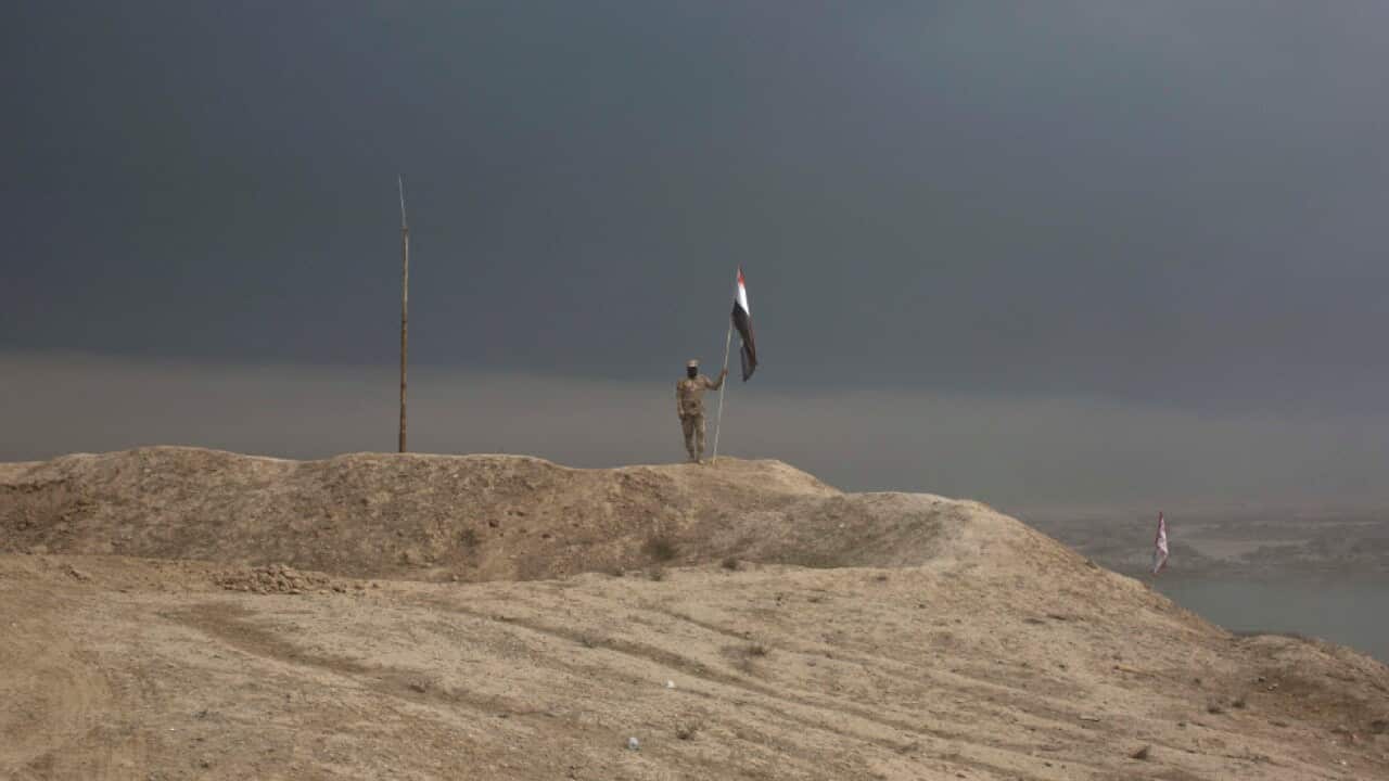 A file photo of an area about 50 kilometres from Mosul in northern Iraq.