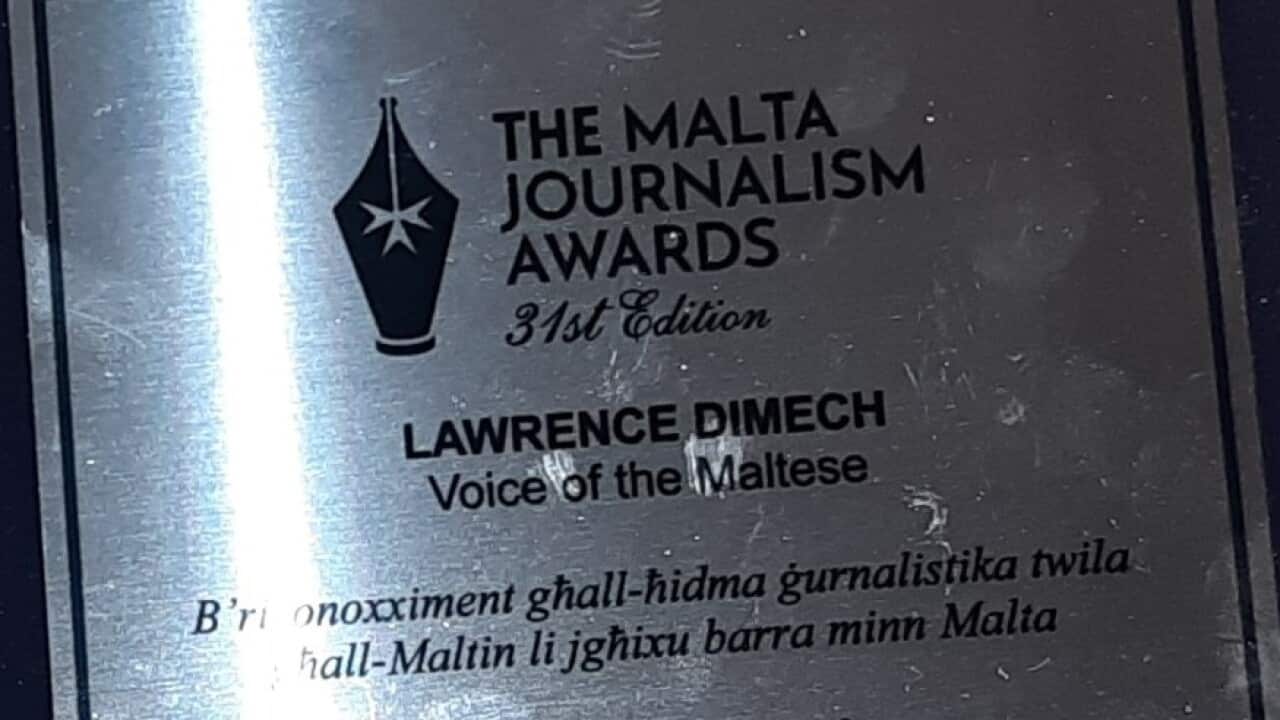 Malta Journalism Award - Lawrence Dimech 2.jpg