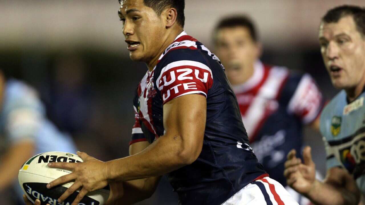 Roosters winger Roger Tuivasa-Sheck