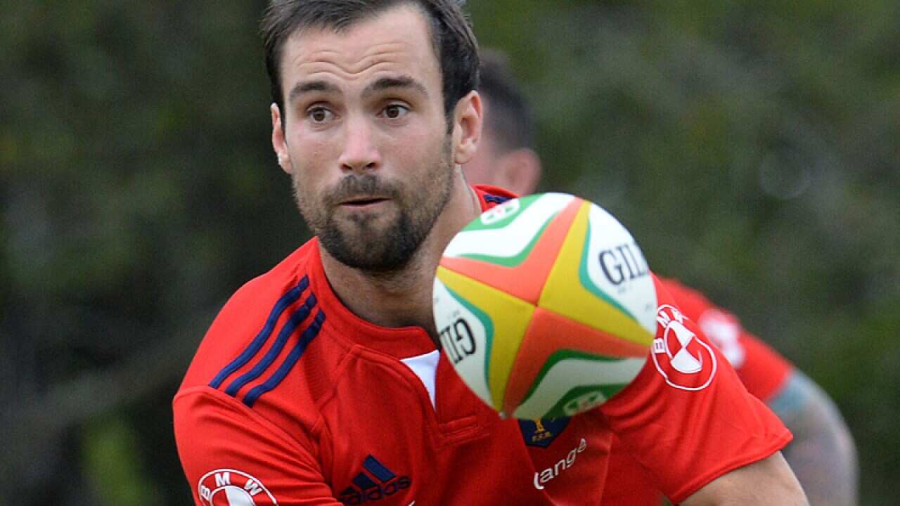 France halfback Morgan Parra