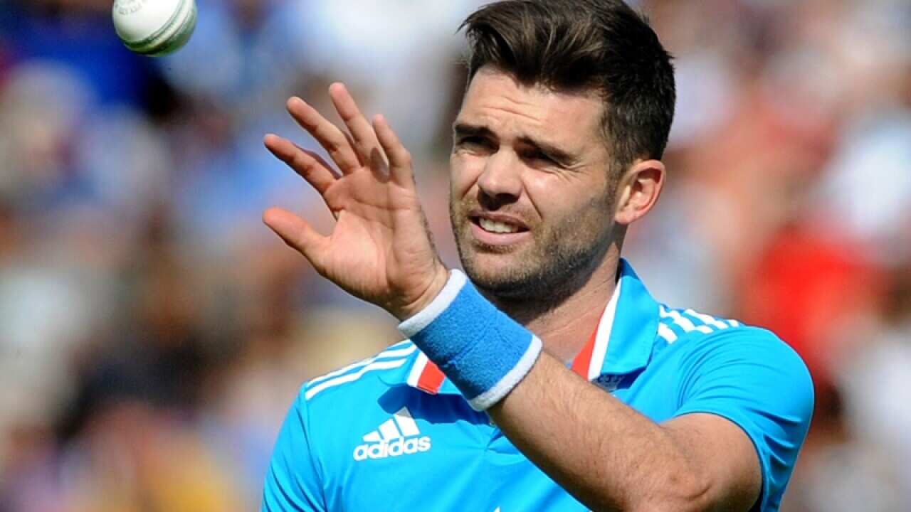 English bowler James Anderson