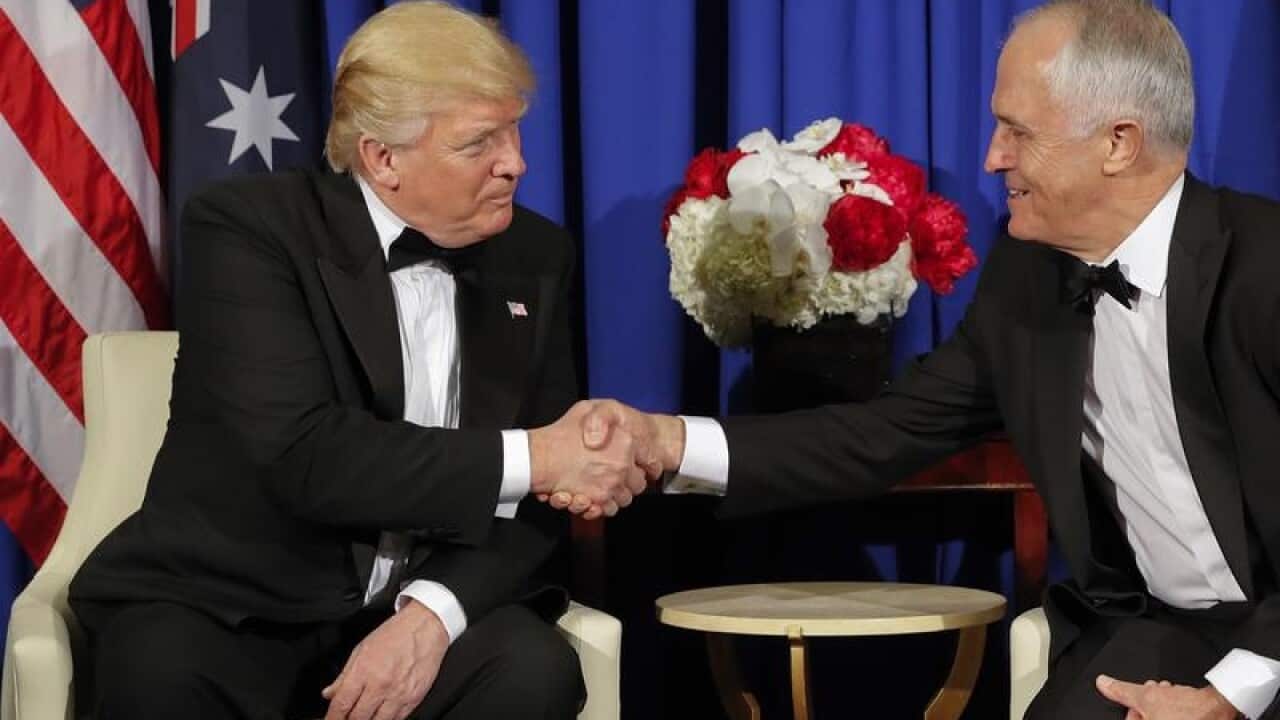 Donald Trump and Malcolm Turnbull