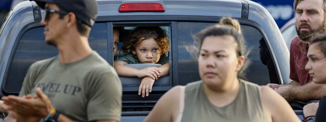 Lahaina evacuees wait to return