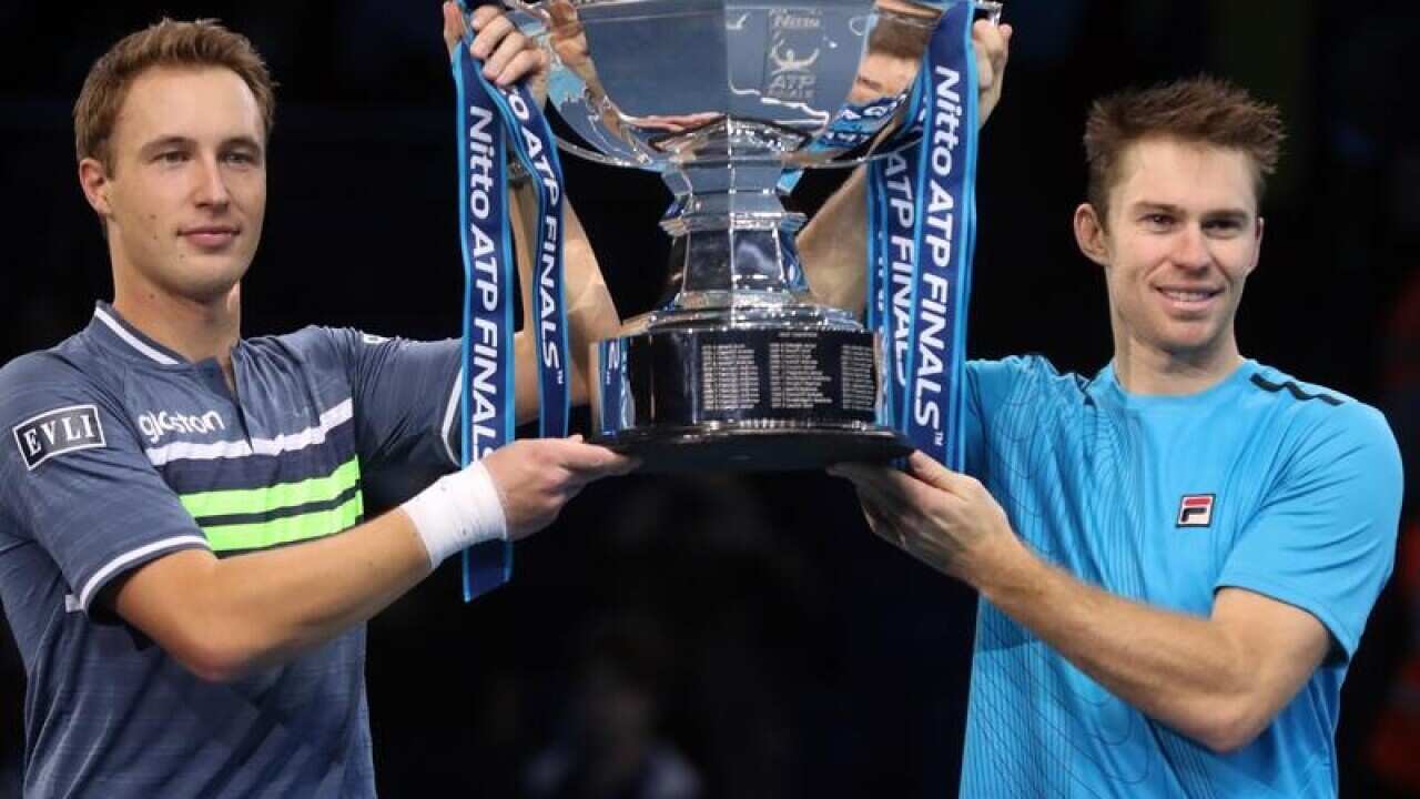 John Peers (right) and Henri Kontinen
