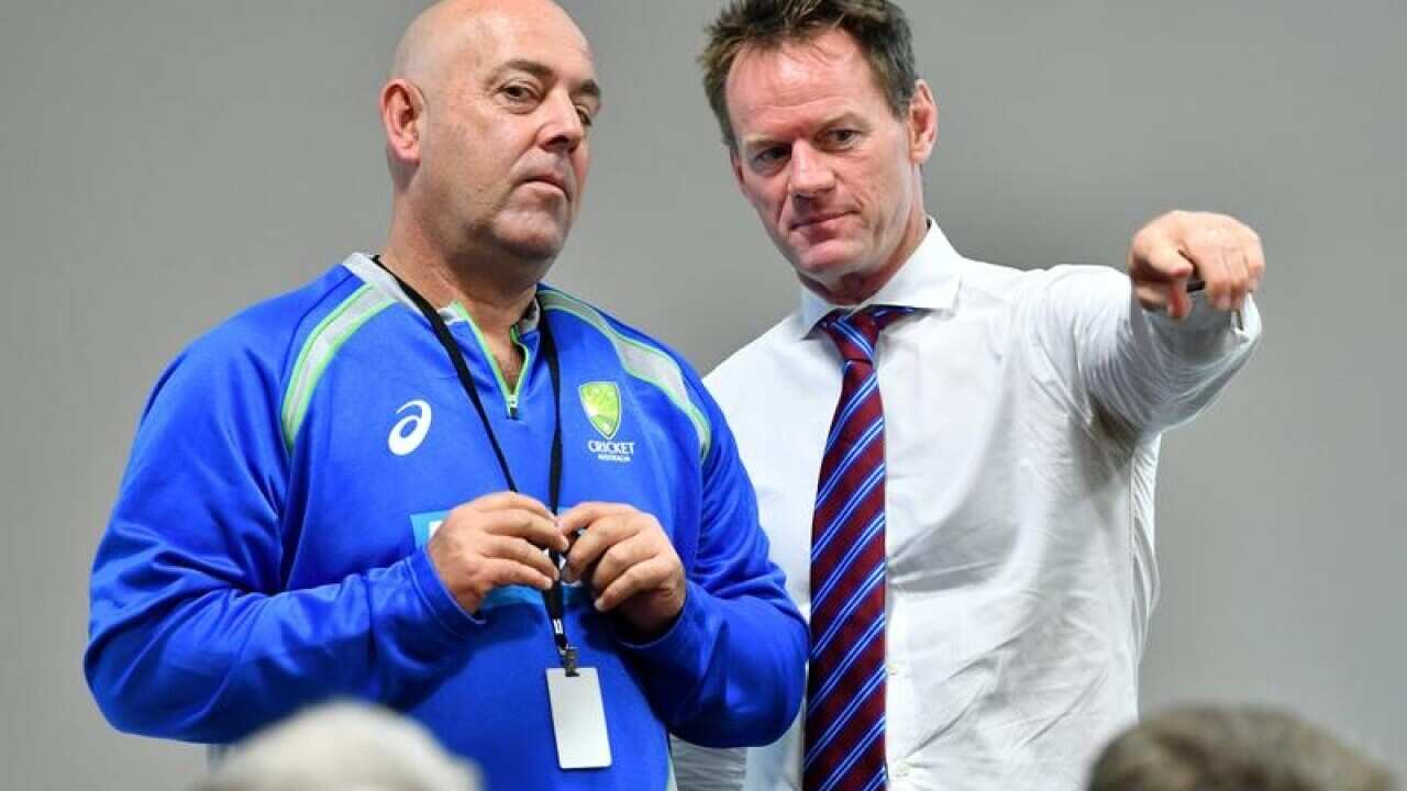 Australian cricket coach Darren Lehmann