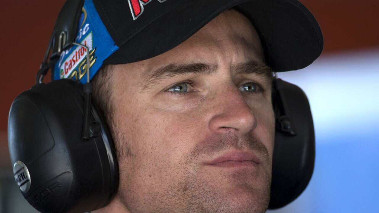 Mercedes driver Will Davison