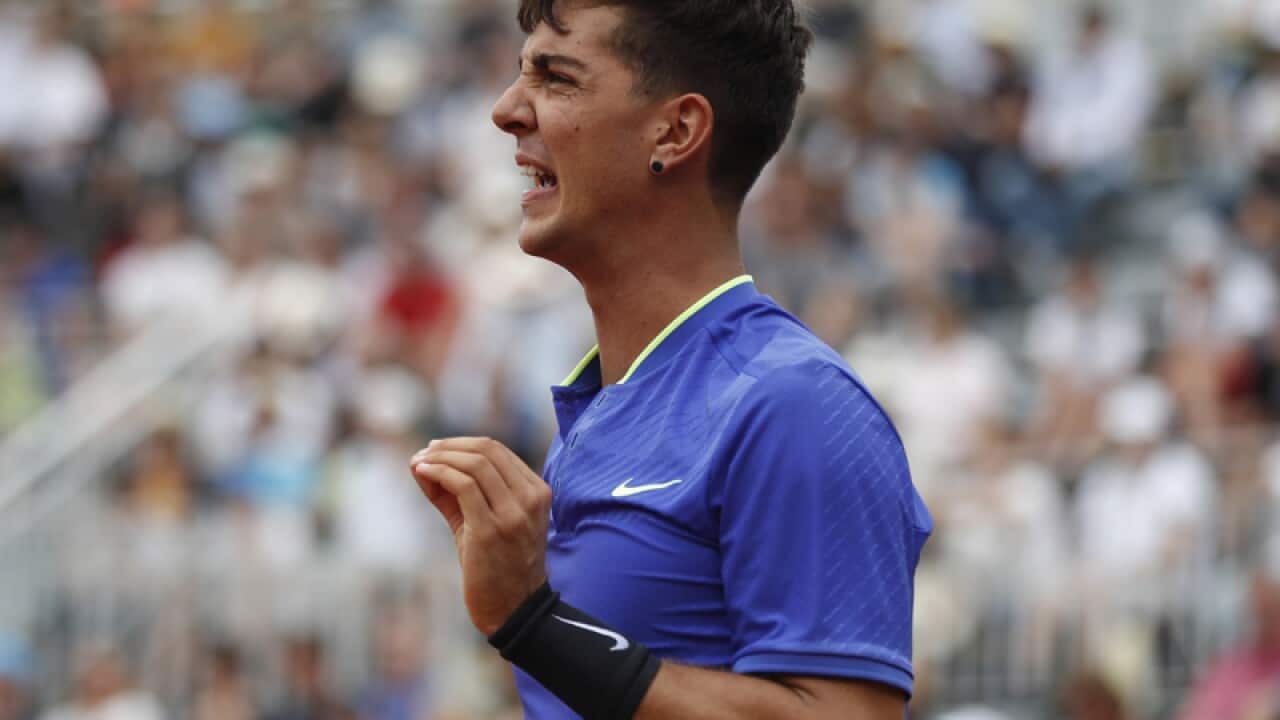 Australian tennis player Thanasi Kokkinakis