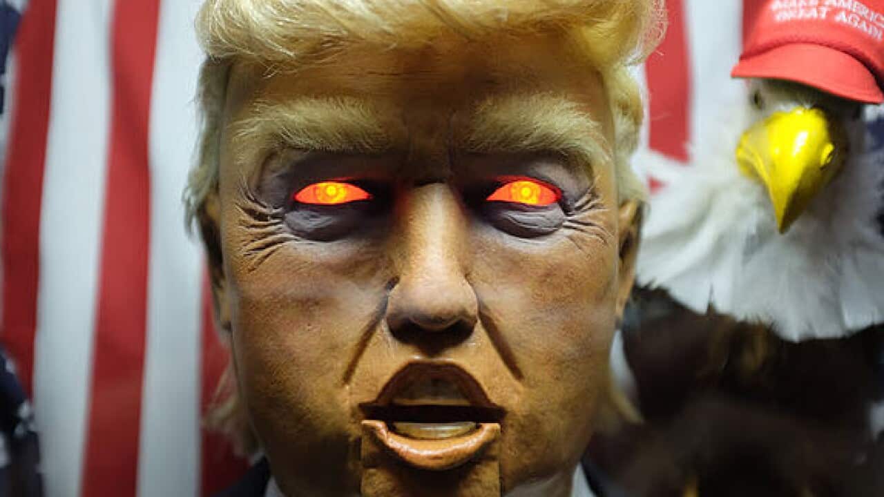 Trump fortune-telling Zoltar doll provokes New York