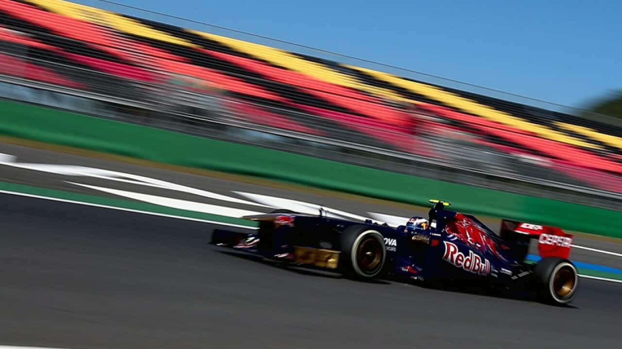 Daniel Ricciardo at the Korean International Circuit in Yeongam