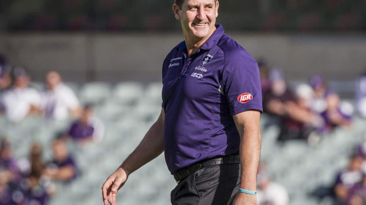 Ross Lyon coach of the Dockers